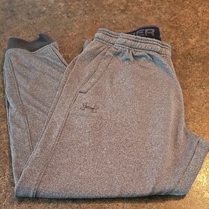 2 Pair Under Armour Men's Heather Gray Joggers